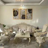 مبلمان کلاسیک ۷ نفره همراه ناهارخوری ۸ نفره