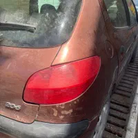 پژو ۲۰۶ تیپ ۲ مدل ۸۷ رنگ مسی
