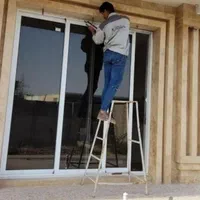 تولید درب وپنجره دوجدارهUPVCشیشه یو پی وی سی وتوری