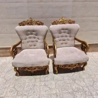 دو عدد مبل تک نفره سلطنتی