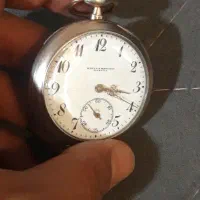 ساعت جیبی نقره کوکی آلمانی معاوضه با زنجیر نقره