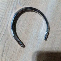 بنگل نقره ای مردانه کاملا نو