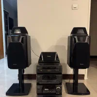 سیستم صوتی Panasonic اورجینال ژاپن با دو اسپیکر