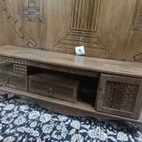 میز تلویزیون چوبی