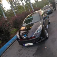 پژو207پانورما اتوماتیک مشکی آبنوس بدون رنگ درحد