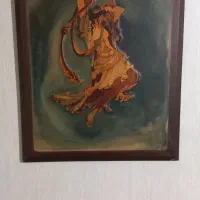 تابلو معرق شده کاملا با چوب