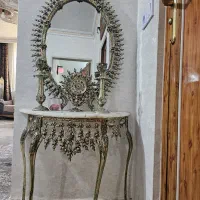 اینه شمعدان اصل برنجی