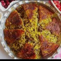 غذای خونگی با برنج ایرانی