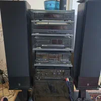 سیستم صوتی دک طبقاتی کنوود عتیقه گاوصندوقی مدلj7