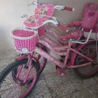 دوچرخه دخترانه دو عدد سالم