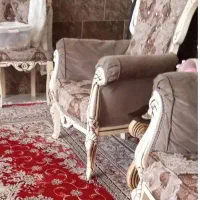مبلمان۸ نفره چوب گردو