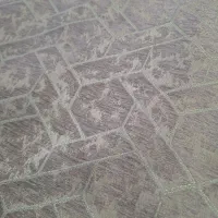 روتختی مخمل طوسی با پرده