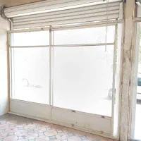 2 درب ریلی آهنی سالم باشیشه