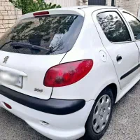206Tu3 تیپ2 مدل1384سفید کمیاب خوشگل و عروسک