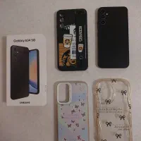 A34 5g 128g ram8 فوق‌العاده نو