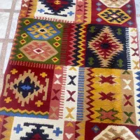 فرش ماشینی طرح گلیم