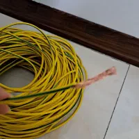 سیم افشان تمام مسی سایز ۴ متراژ ۸۰ متر