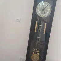 ساعت ایستاده تمام چوب