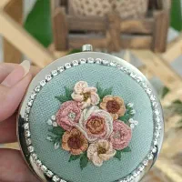 آینه گلدوزی فاخر