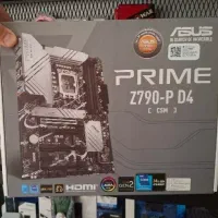 مادربرد z790 prime ddr4 نو
