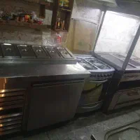 فر ۶کاره و یخچال تاپینگ