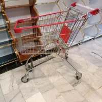سبد دستی کالسکه چرخ فروشگاهی استند و قفسه مغازه
