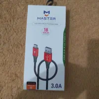 سیم شارژ MASTER Type-C کیفیت بالا، سرعت واقعی،