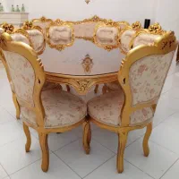 میز ناهارخوری 6 نفره سلطنتی