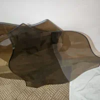 میز جلو مبلی شیشه ای