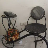 میزتلفن فلزی