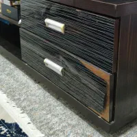 میز تلویزیون lcd  همراه با طبقات برای قاب و دکور