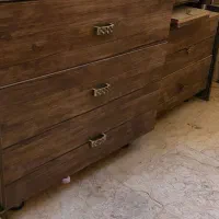 فروش دراور ۴ کشو و دو تا کنار تختی