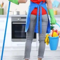 خانم برای نظافت منزل میخوام