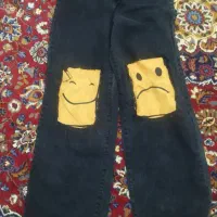 شلوار بگ ذغالی