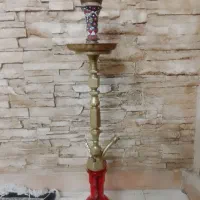 قلیان تنه برنجی دوسیب تنه سنگین اصل