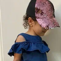 کلاه نقابدار پولکی پومدار