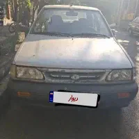 پرایدمدل۸۸ رنگ نقره‌ای