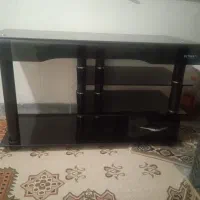 میز تلویزیون شیشه ای