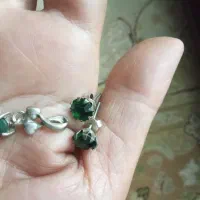 گوشواره وگردن آویز نقره