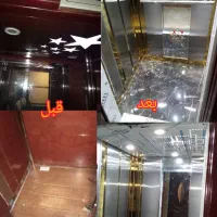 بازسازی و دیزاین کابین آسانسور