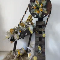 گل مصنوعی قابل شستشو و آسیاب چوبی