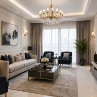 قلب سعادت آباد 140متر 3خواب * استخرفعال
