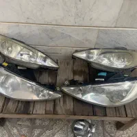 چراغ جلو۲۰۶/سالم‌/بدون شکستگی/