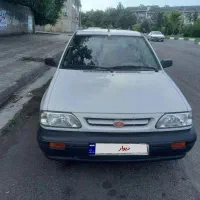 پراید سفید مدل89دوگانه سوزدستی
