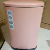سطل زباله ۱۲لیتری باریکو صورتی