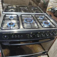اجاق گاز ۵شعله فردار استیل درحد نو