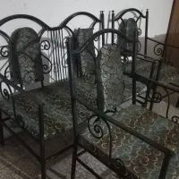مبل ۴ نفره (نیمکت دو نفره +دو تا تک نفره