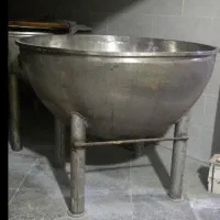 دیگ استیل کاملا نو