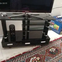 میز ال ای دی شیشه ای آک،
