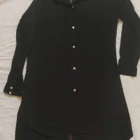 مانتو تابستانه مشکی